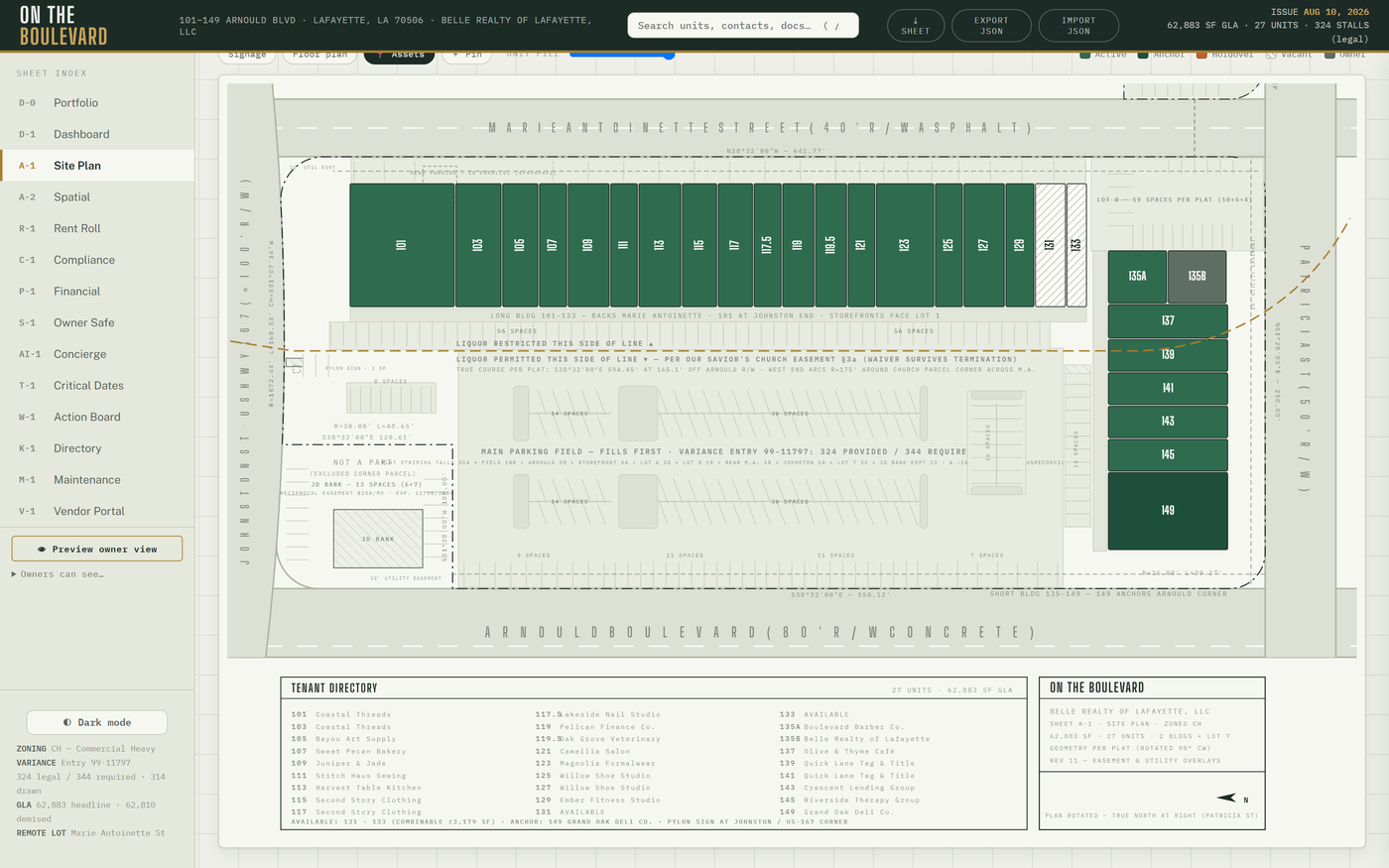 A-1 Site Plan